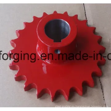 Sprocket de rueda de cadena utilizada en maquinaria de construcción